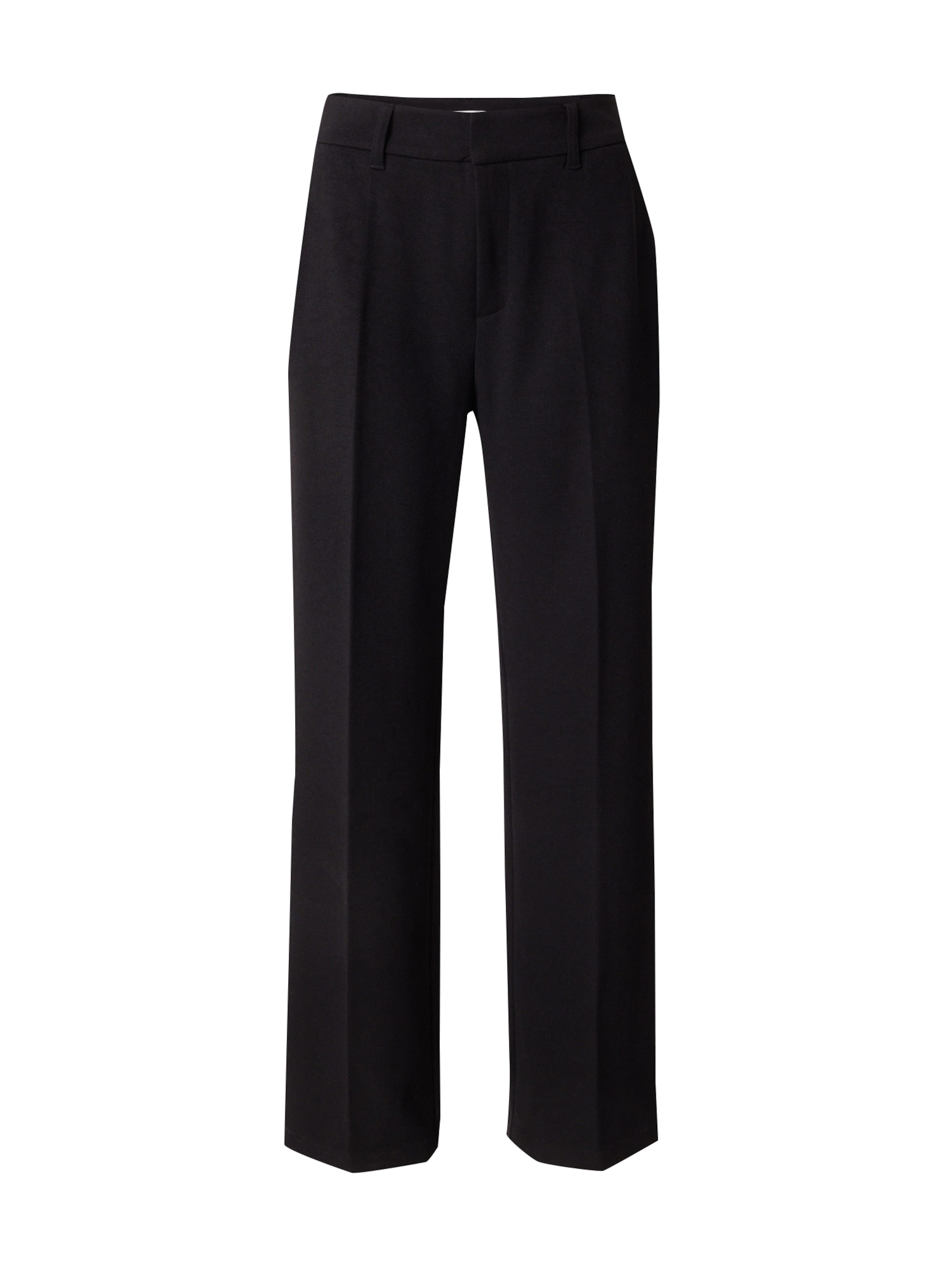 s.Oliver Pantalon à plis en noir, Vue avec produit