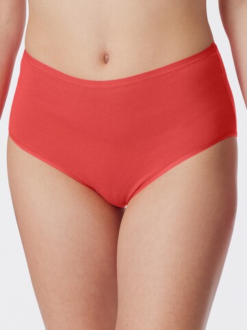 SCHIESSER Slip ' 95/5 Organic Cotton ' in Rood: voorkant