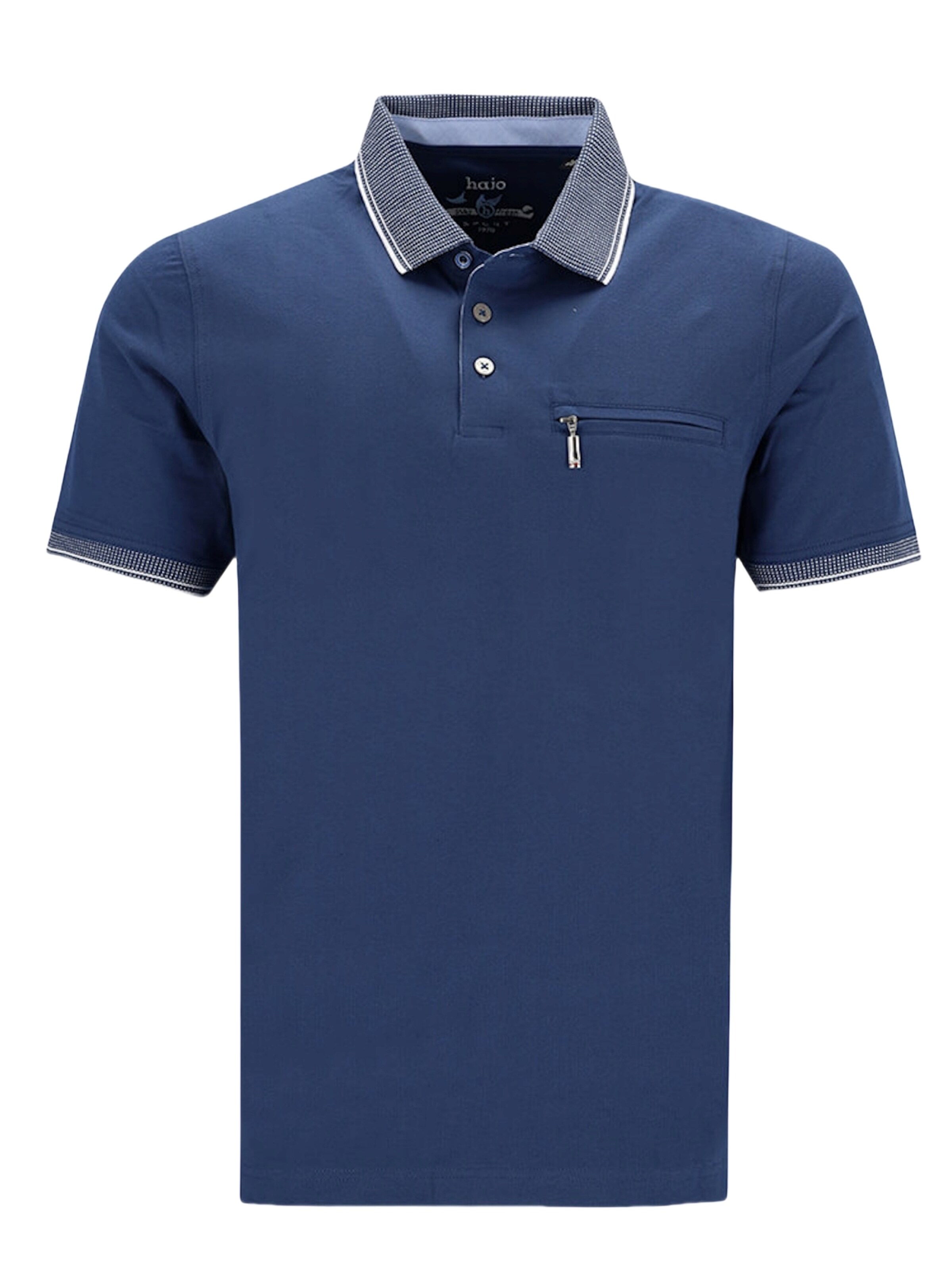 HAJO Poloshirt 'Stay Fresh' in Blau: Vorderseite