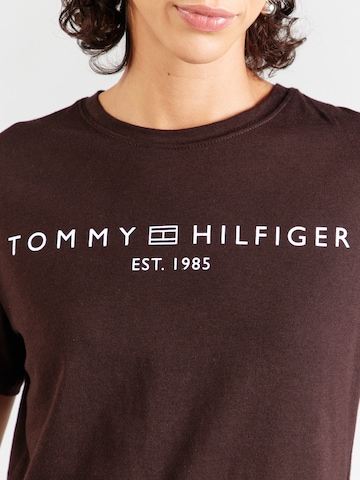 TOMMY HILFIGER Μπλουζάκι σε καφέ