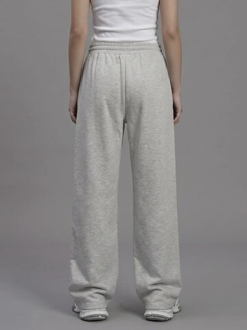 QWX2 - Pierna ancha Pantalón 'Urban' en gris