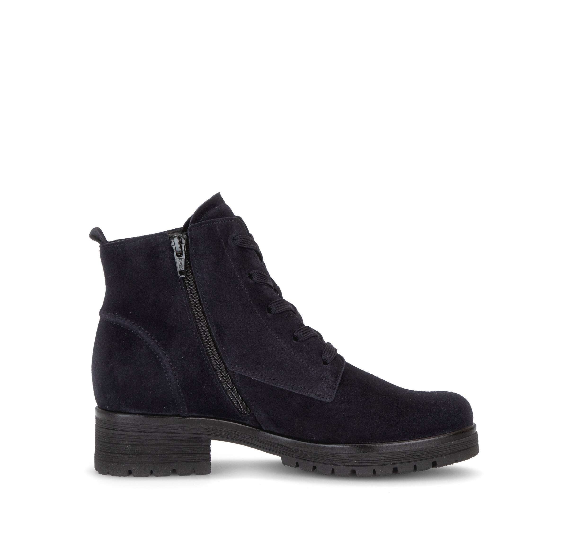 GABOR Lace-Up Ankle Boots in Blue