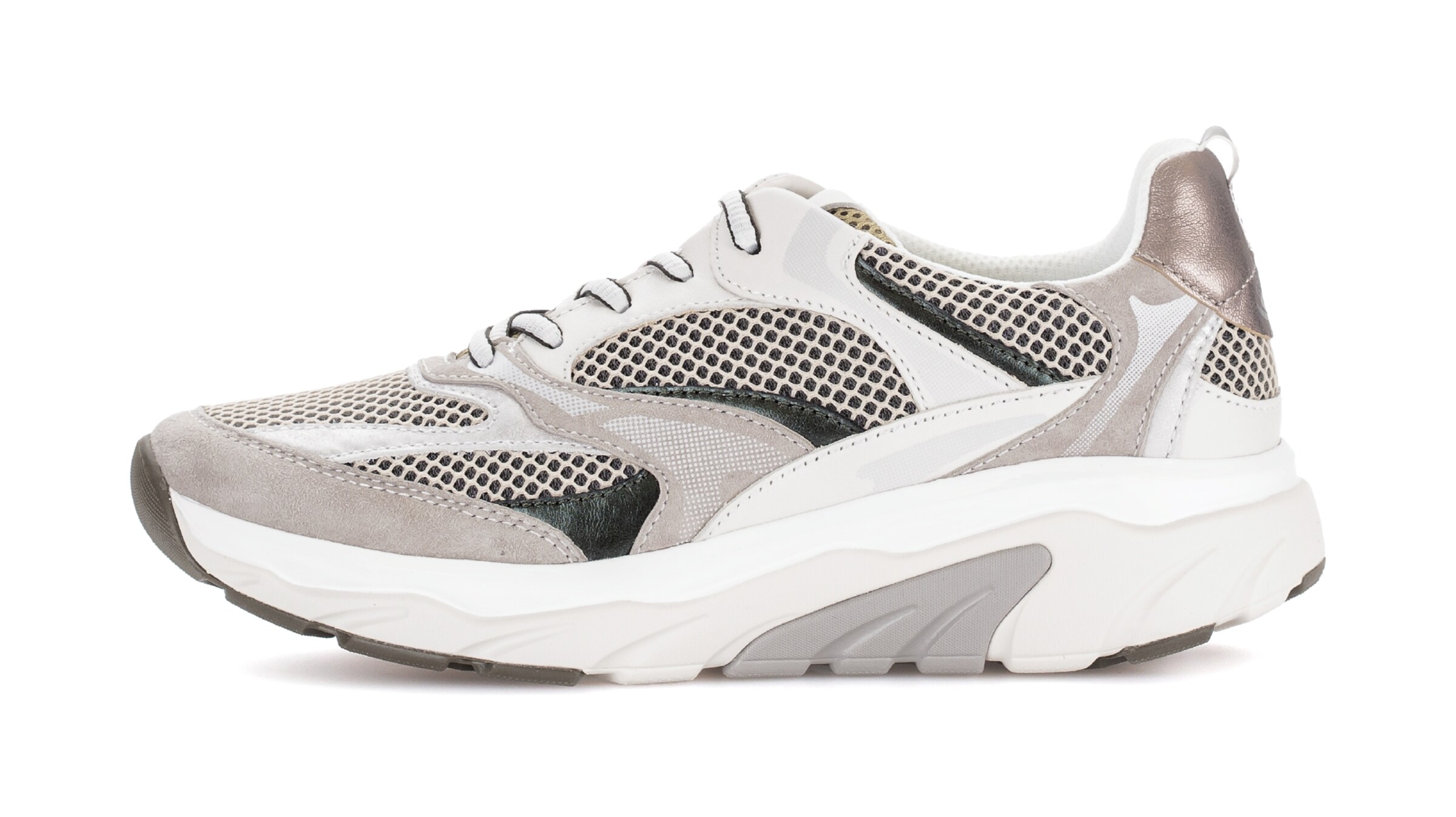 GABOR Lace-Up Shoes in Grey