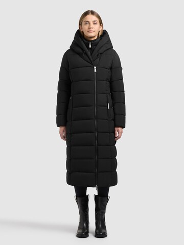 khujo - Sobretudo de inverno 'Sanve' em preto
