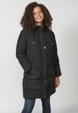 KOROSHI Winterjacke in Schwarz