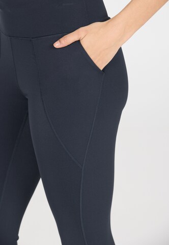 ENDURANCE Skinny Sportbroek 'Tarole' in Blauw