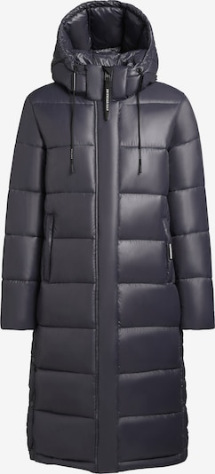 khujo Pitkä talvitakki 'JULINA3 SATIN' värissä tummansininen, Tuotenäkymä