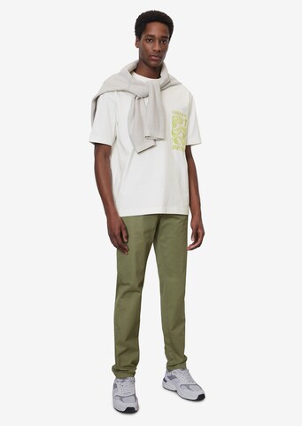 Regular Pantalon chino 'Osby' Marc O'Polo en vert