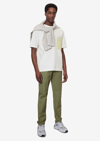 Marc O'Polo Regular Chino trousers 'Osby' in Green