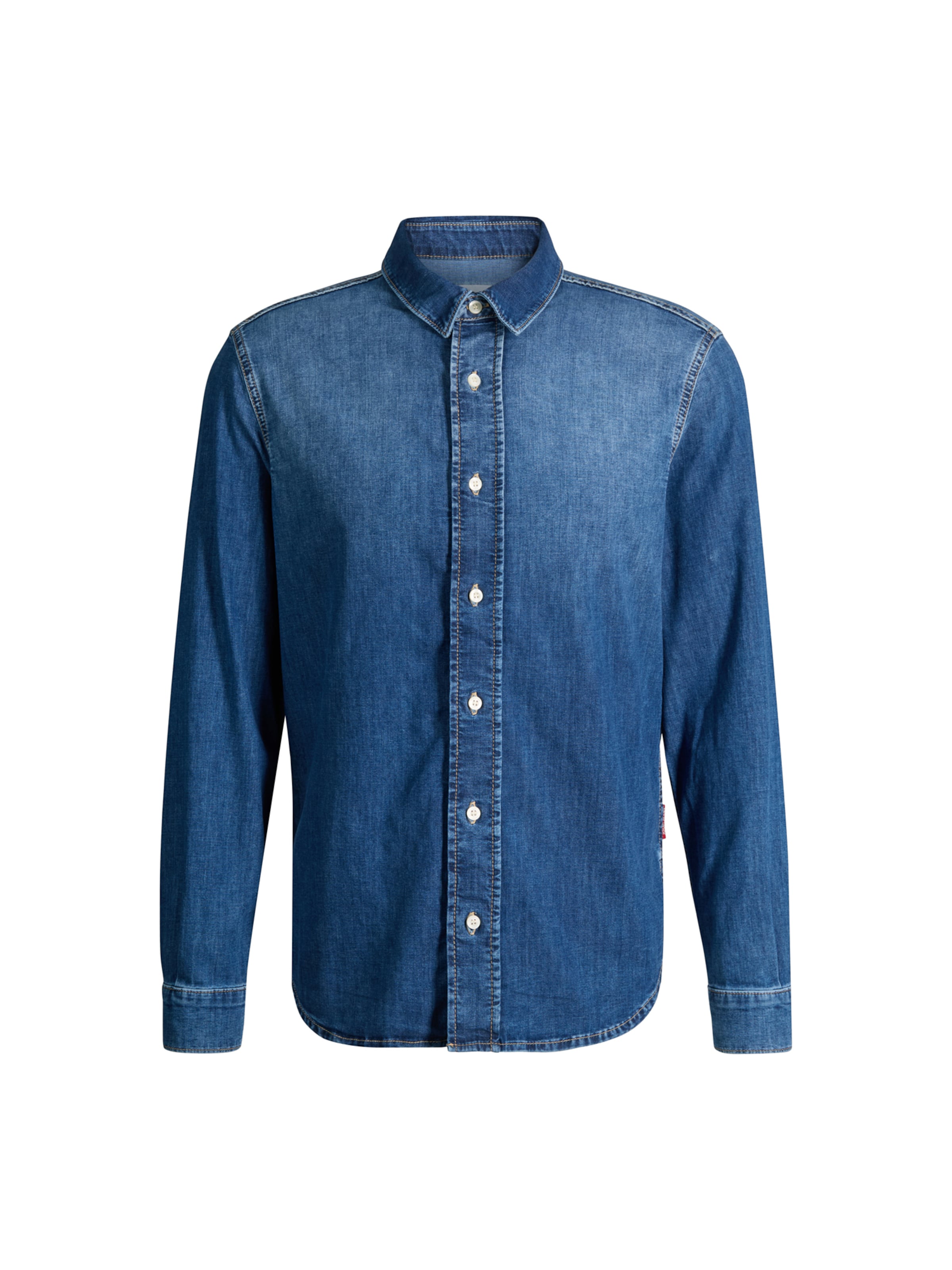 JOOP! Jeans Regular fit Button Up Shirt 'Jiro' in Blue: front