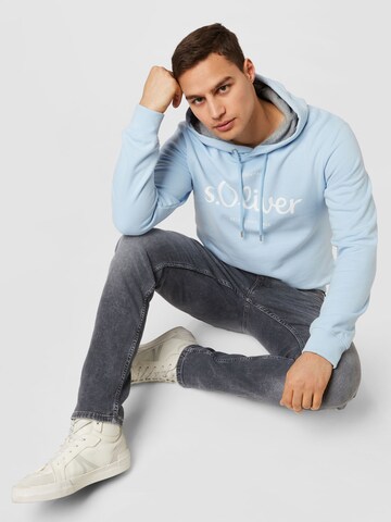 s.Oliver Sweatshirt in Blau