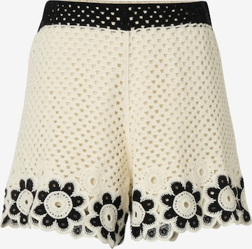 Estelou Regular Housut värissä beige: etupuoli
