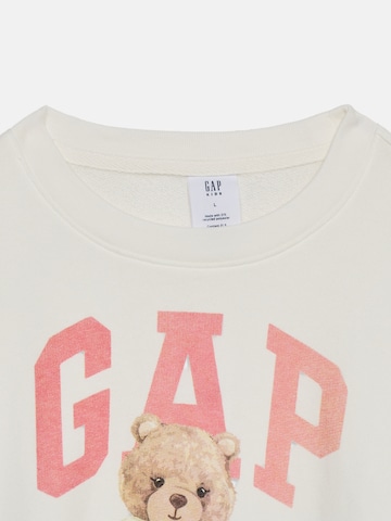 Sweat-shirt GAP en blanc