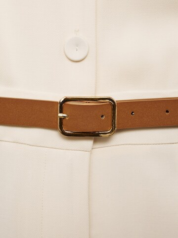 MANGO Jumpsuit 'Safari' i beige