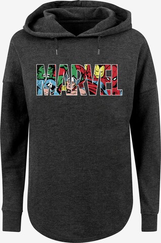 F4NT4STIC Sweatshirt 'Marvel Avengers' in Grey: front
