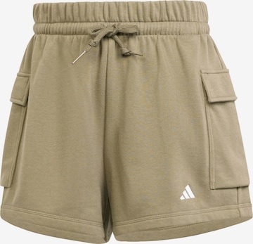 ADIDAS SPORTSWEAR Спортивные штаны 'Essentials' в Зеленый: спереди