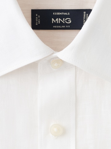 MANGO MAN Regular fit Overhemd 'PARROT' in Wit