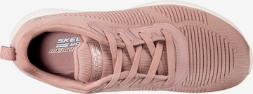 rozā SKECHERS Zemie brīvā laika apavi 'Bobs Squad'