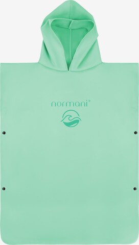 normani Short Bathrobe 'Camuy' in Green: front