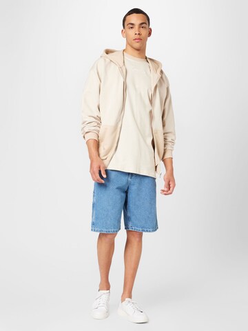 Karl Kani Sweatjakke 'Metaverse' i beige