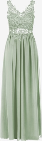 APART Evening Dress in Green: front