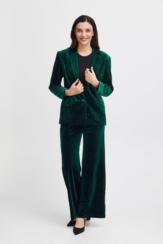 Fransa Wide leg Pants 'Donna' in Green