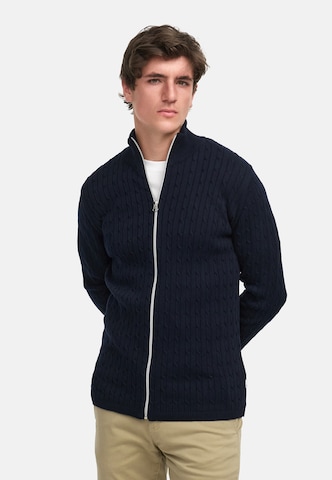 Kronstadt Knit cardigan in Blue: front