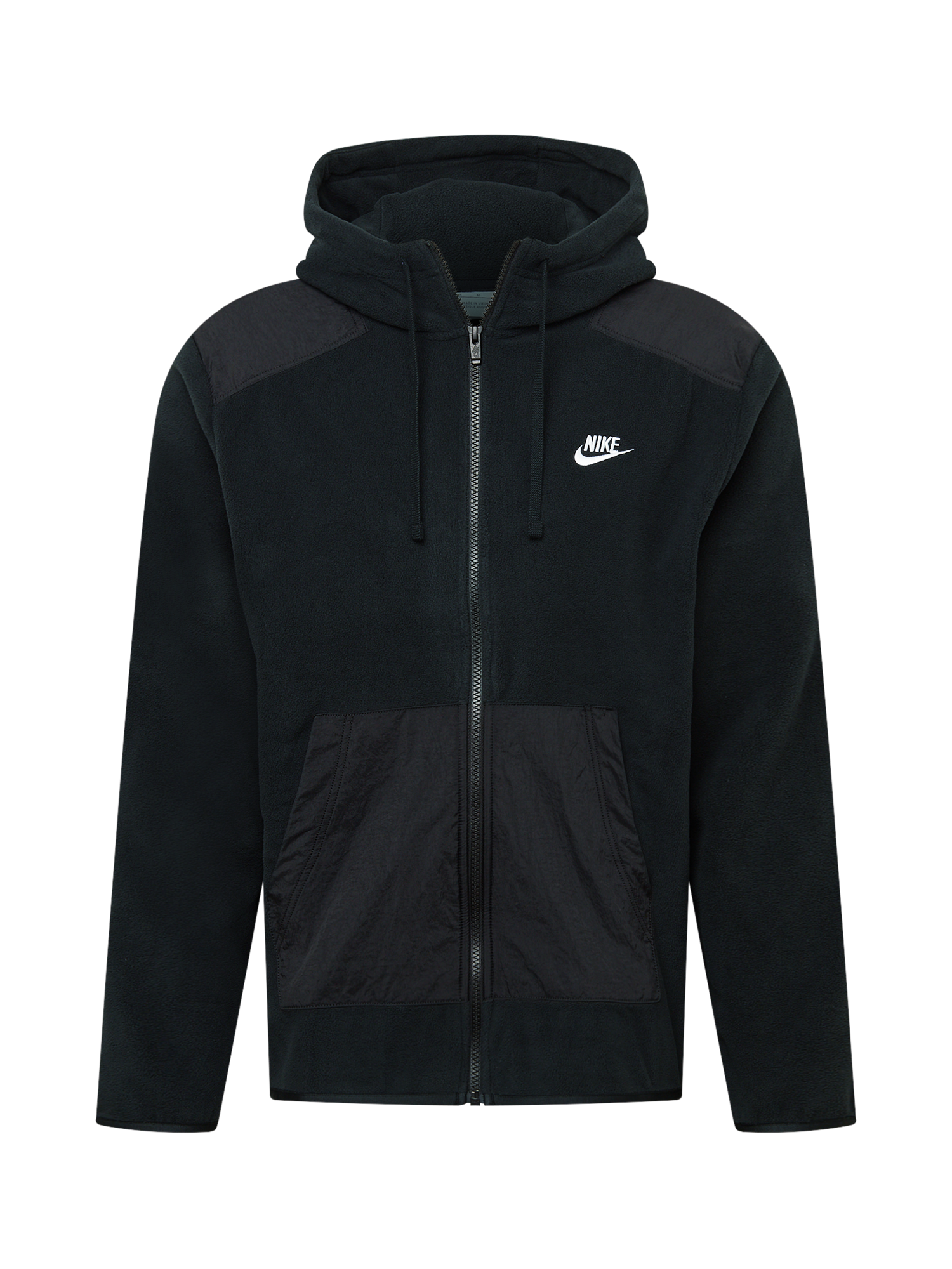 LTlMy Bluzy Nike Sportswear Bluza polarowa w kolorze Czarnym 