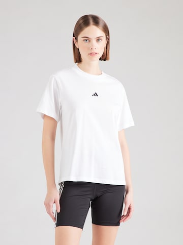 ADIDAS SPORTSWEAR Λειτουργικό μπλουζάκι σε λευκό: μπροστά