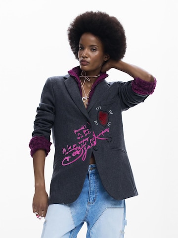 Desigual - Blazer en gris: frente