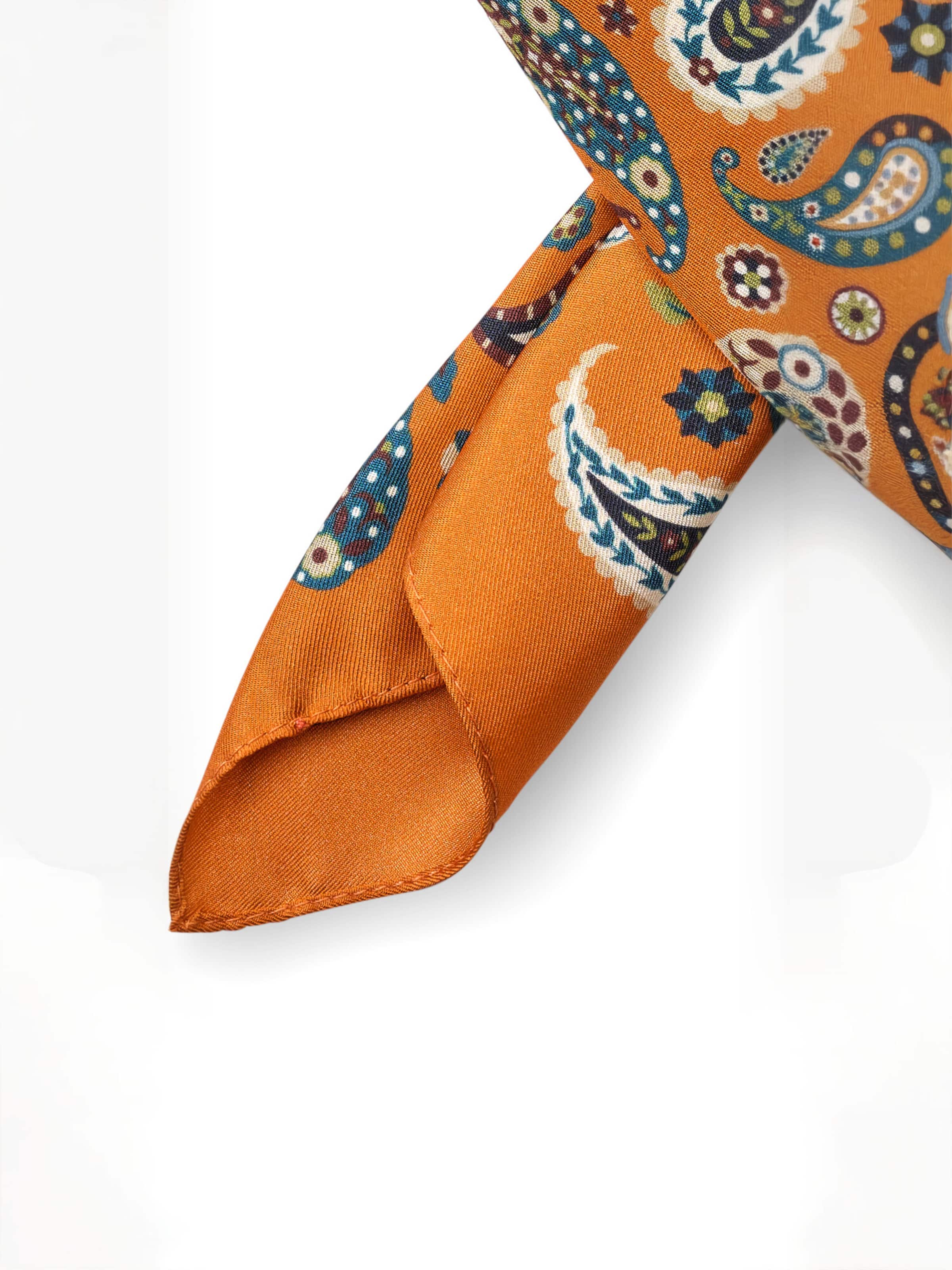 Fawler Stropdas ' Virtuo ' in Oranje: voorkant