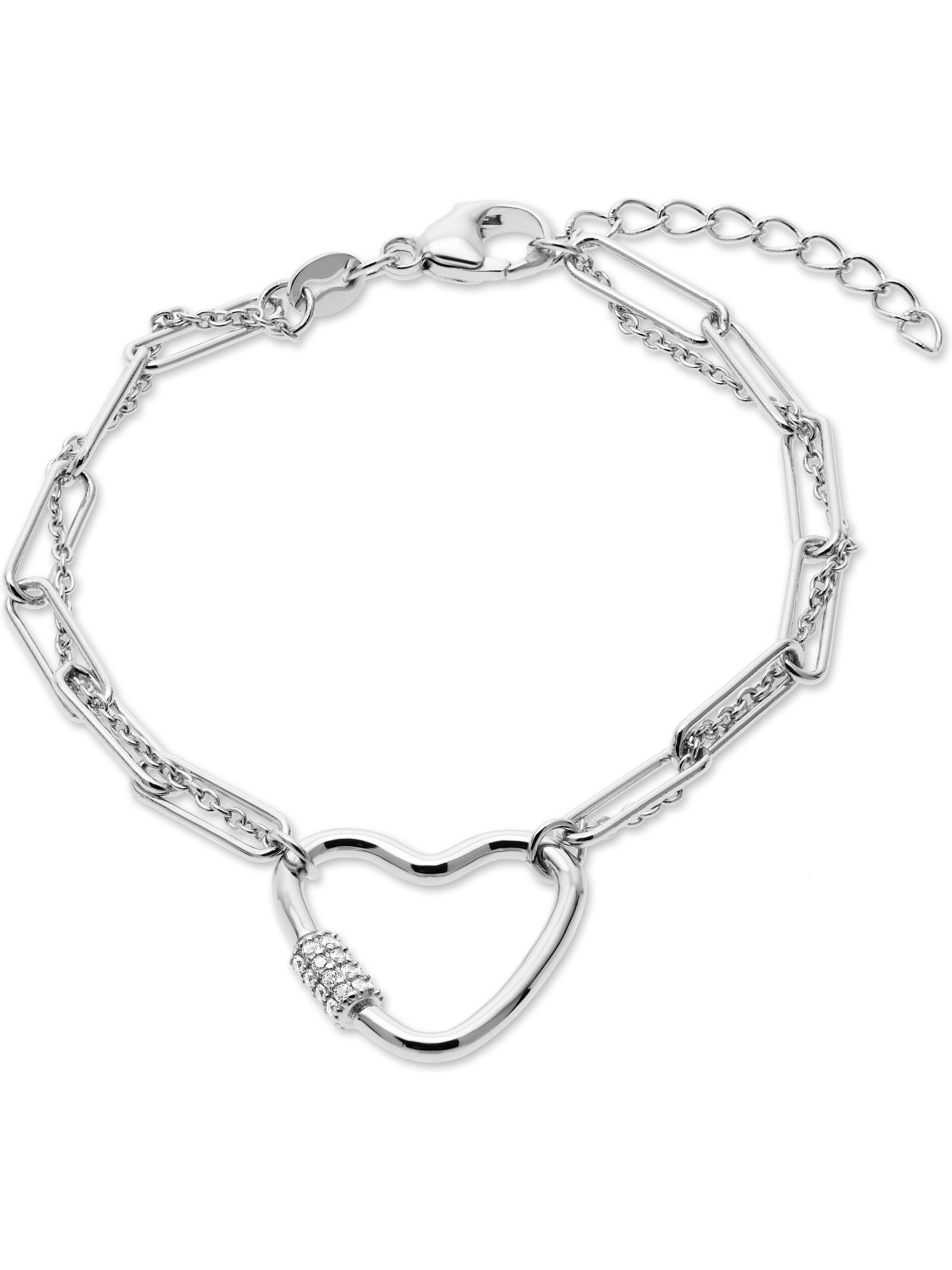 CHRIST Armband in Silber: Vorderseite