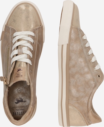 Sneaker low de la MUSTANG pe bronz