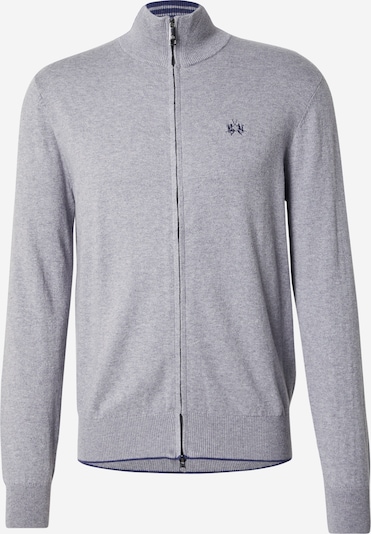 Kardiganas iš La Martina, spalva – margai pilka, Prekių apžvalga