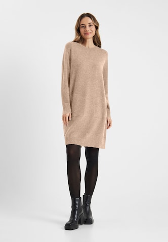 Frieda & Freddies Knitted dress in Beige
