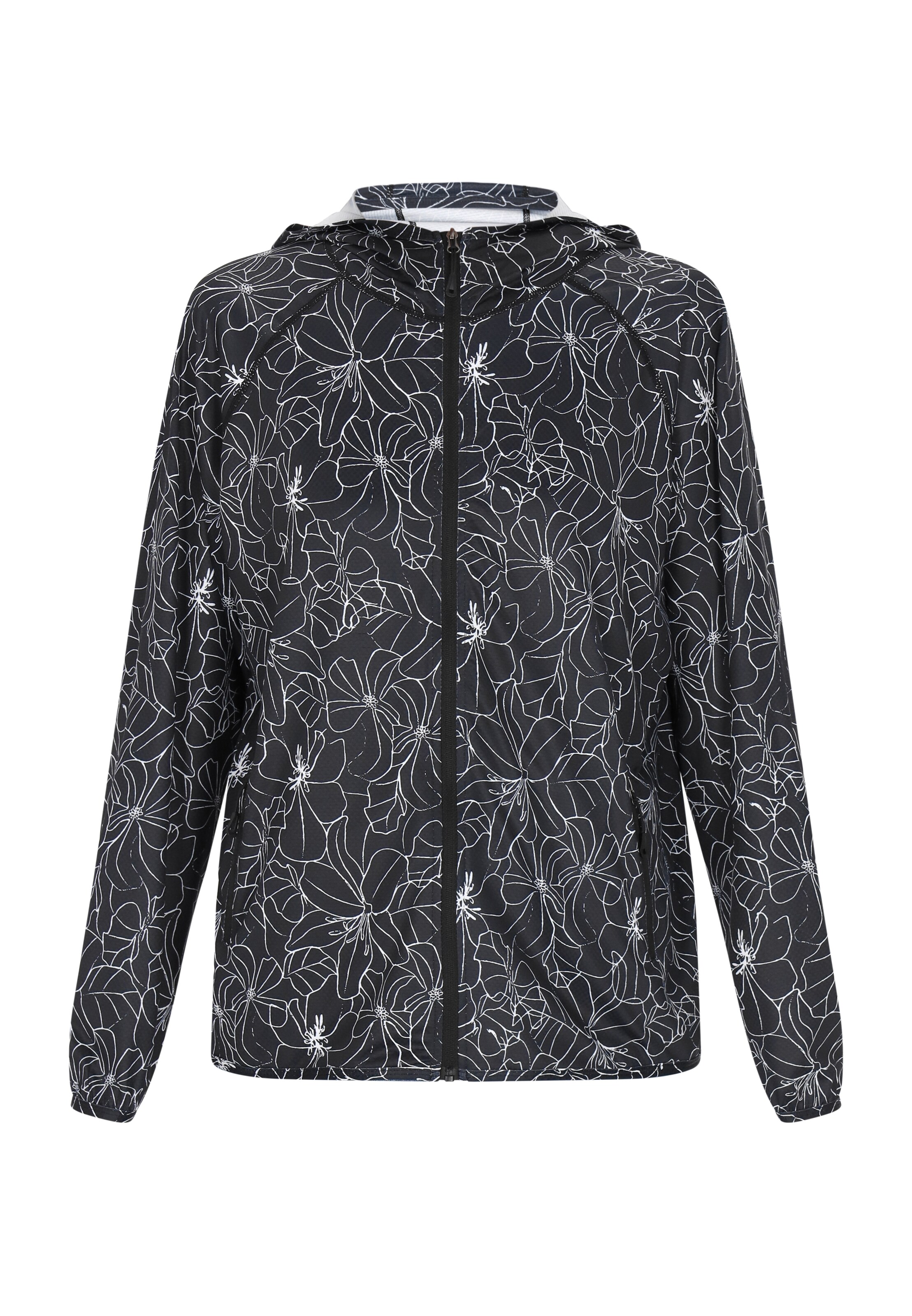 SANIKA Jacke in Schwarz: Vorderseite