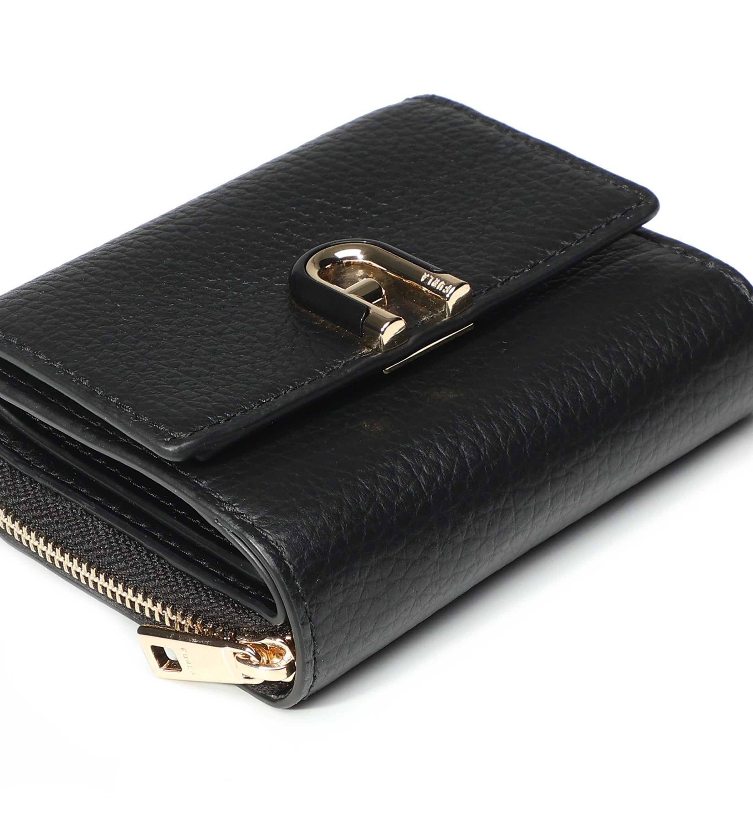 FURLA Geldbörse 'Idea' in Schwarz