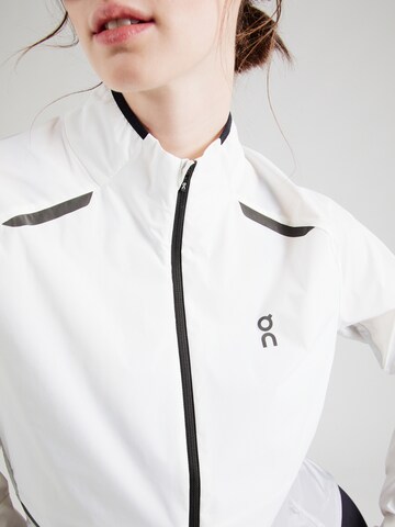 Veste de sport On en blanc