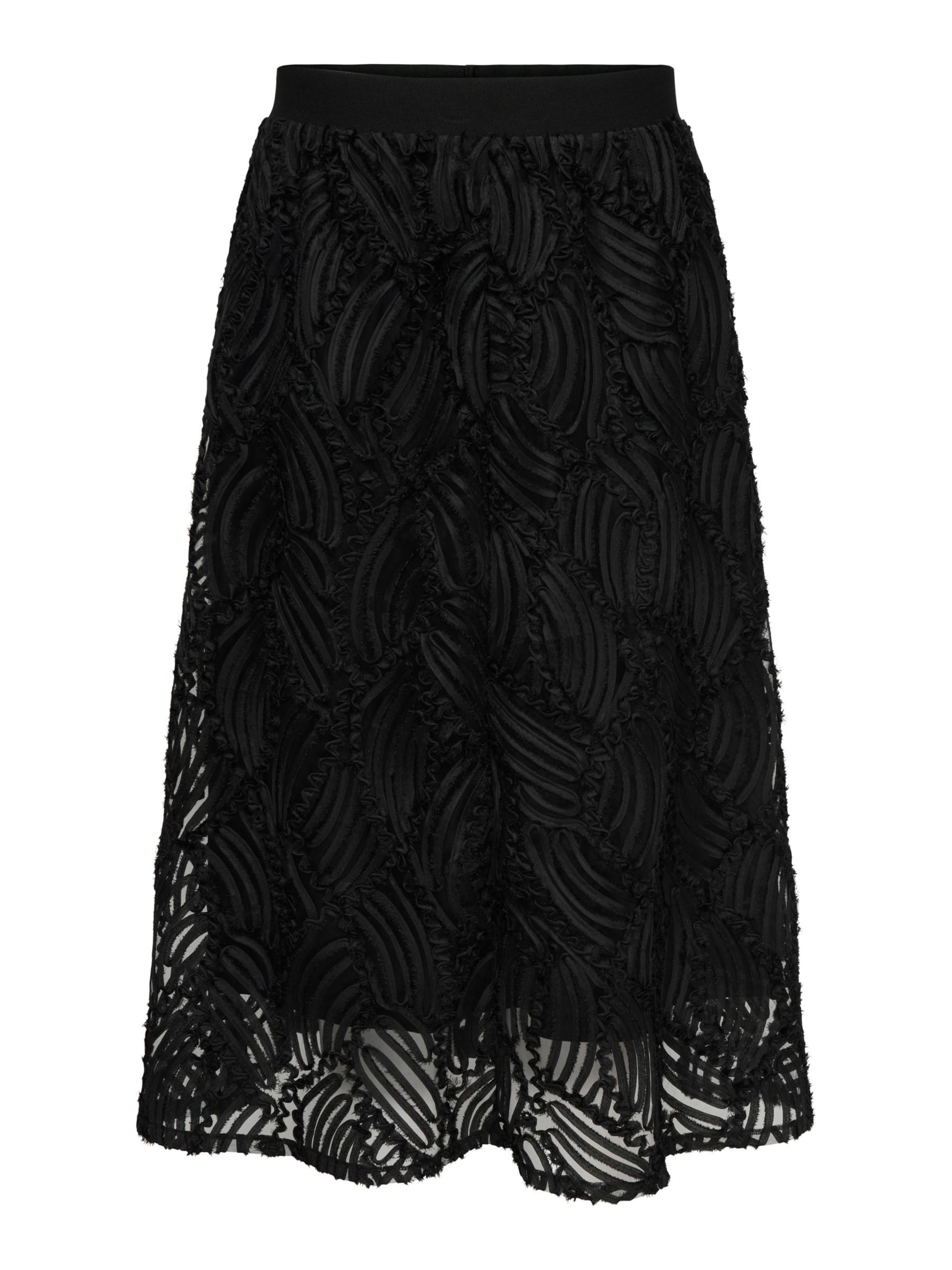 JDY - Falda 'JDYISLA' en negro: frente