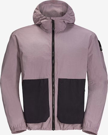 JACK WOLFSKIN - Chaqueta de montaña en lila: frente