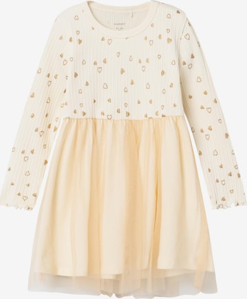 Robe 'Royane' NAME IT en beige : devant