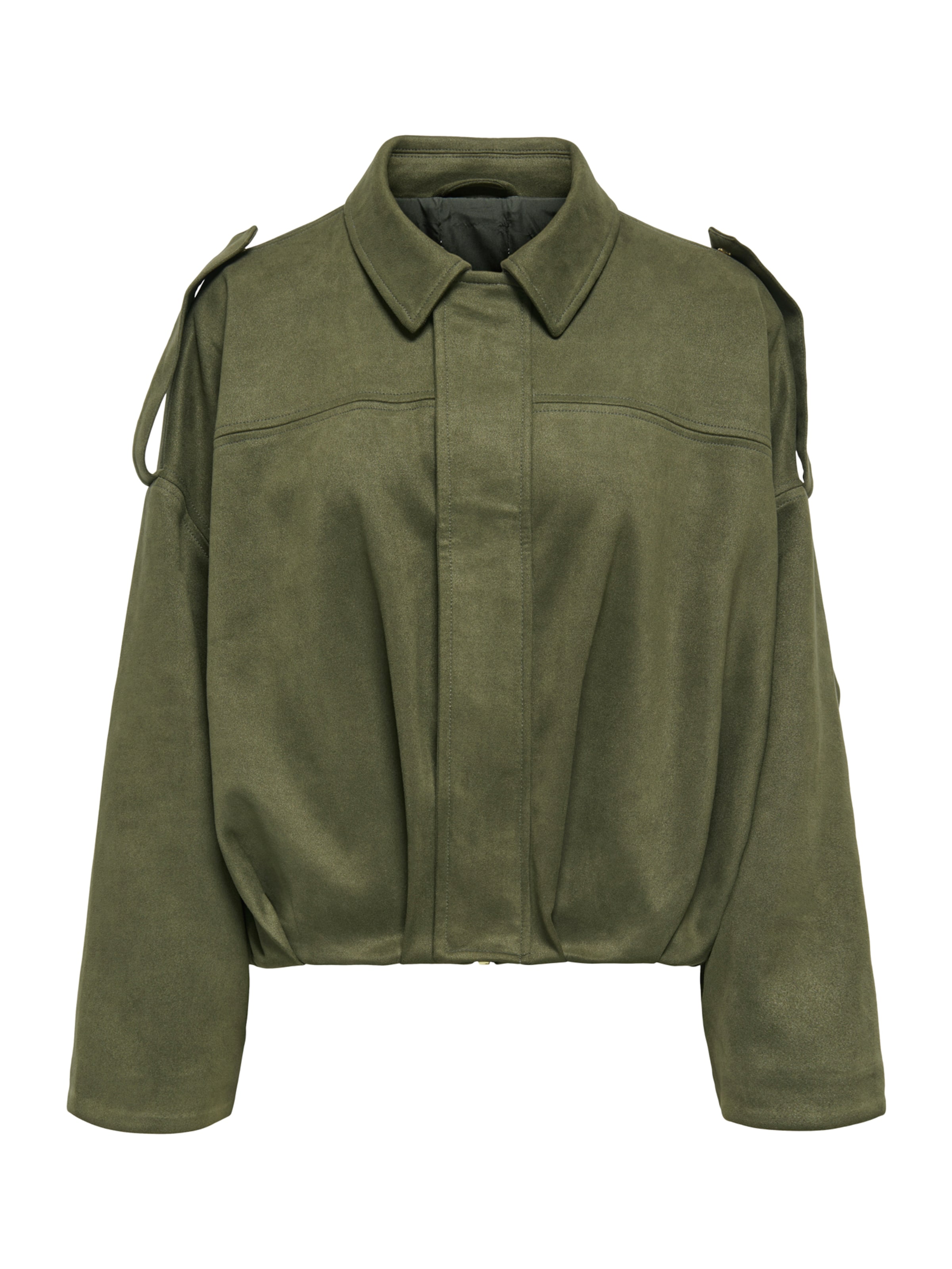 ONLY Jacke 'ONLMoon-Stina' in Grün: Vorderseite