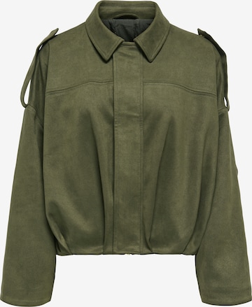 Veste mi-saison 'ONLMoon-Stina' ONLY en vert : devant