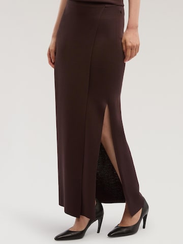 Trussardi - Falda en marrón