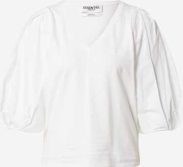 Essentiel Antwerp - Blusa 'BOLOGNA' en blanco: frente