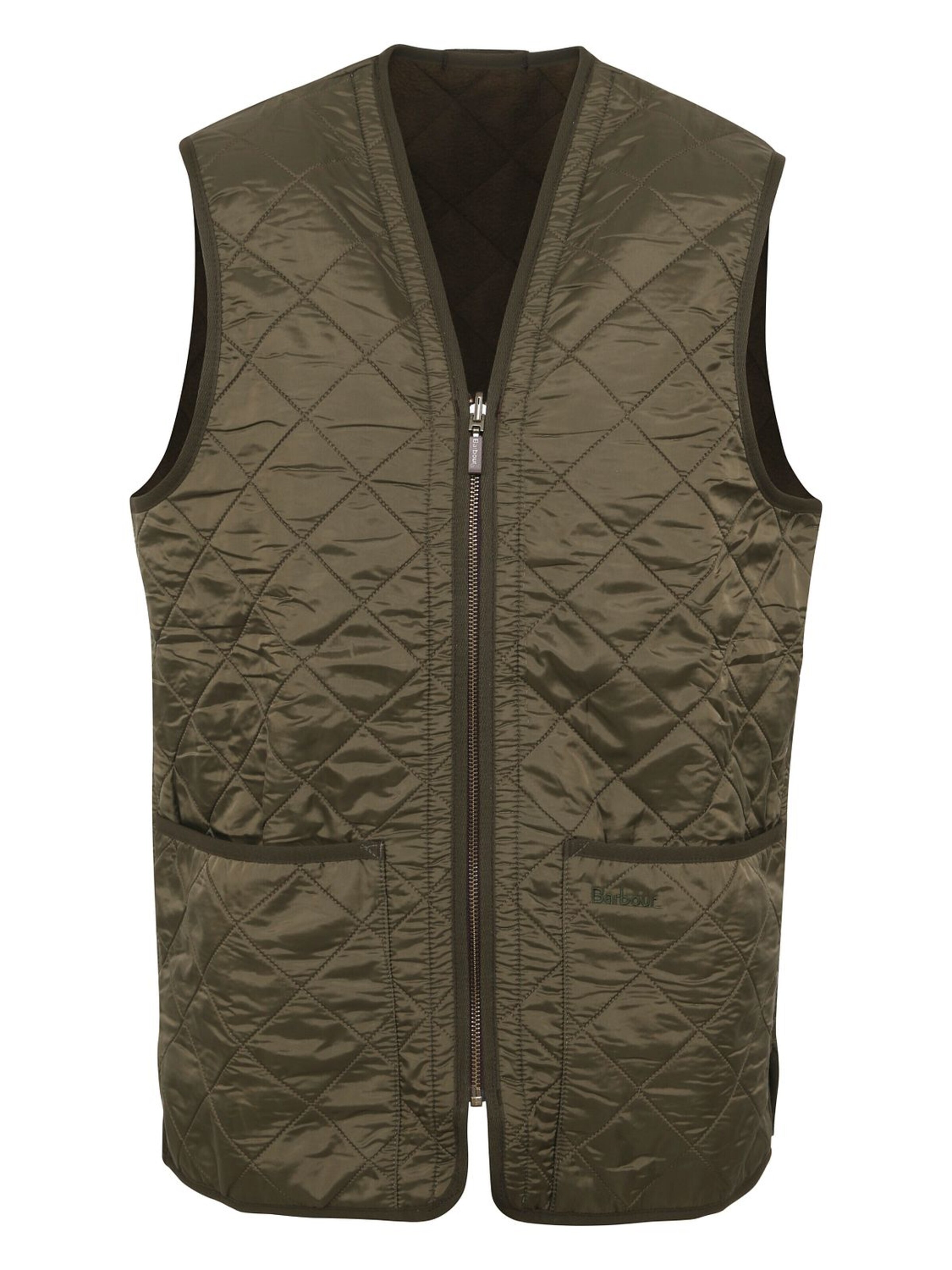 Barbour Winterjas in L in de kleur Donkergroen, Productweergave