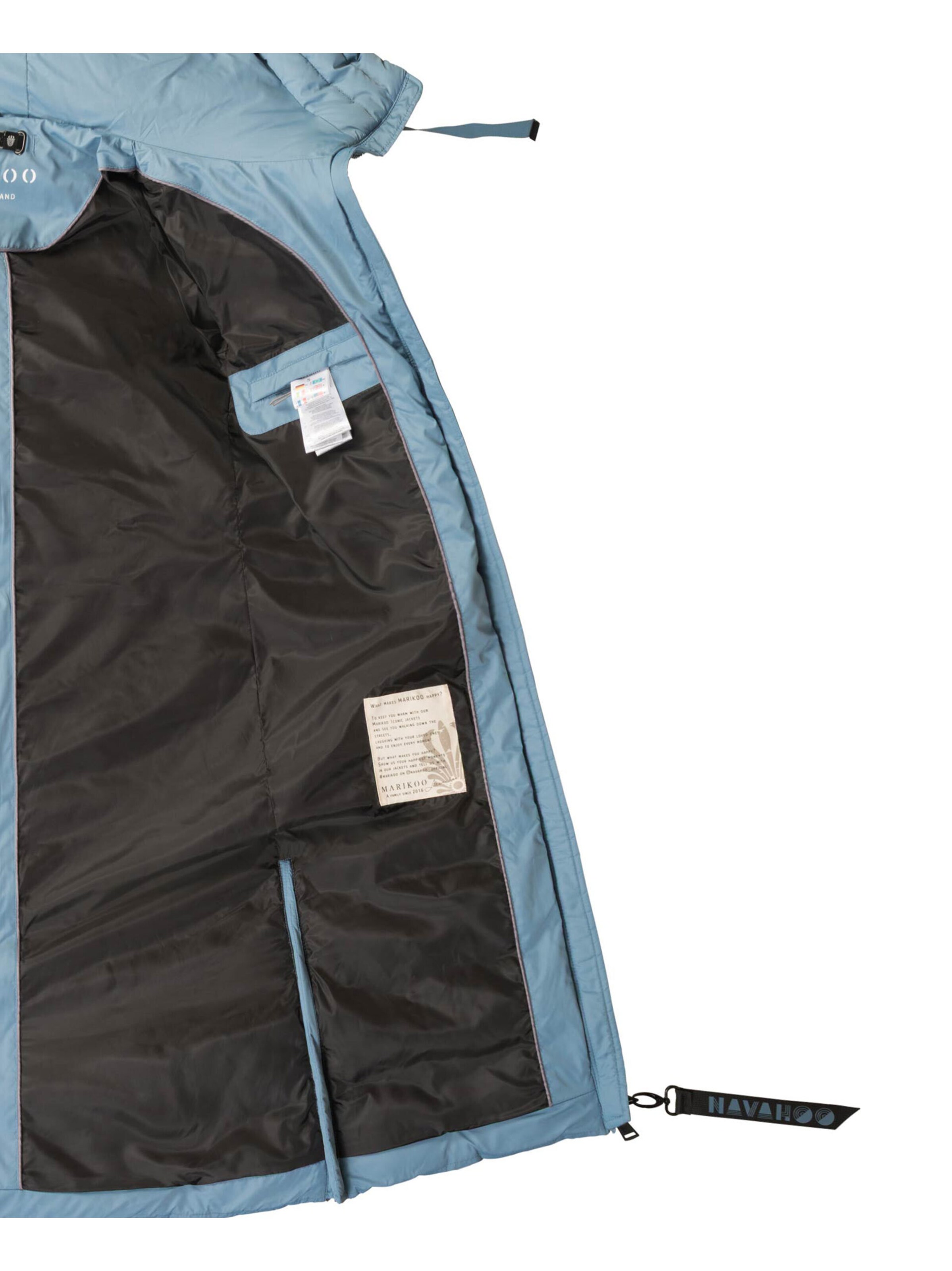 NAVAHOO Winter Coat in Blue