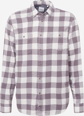 Regular fit Camicia 'Clemens' di MUSTANG in lilla: frontale