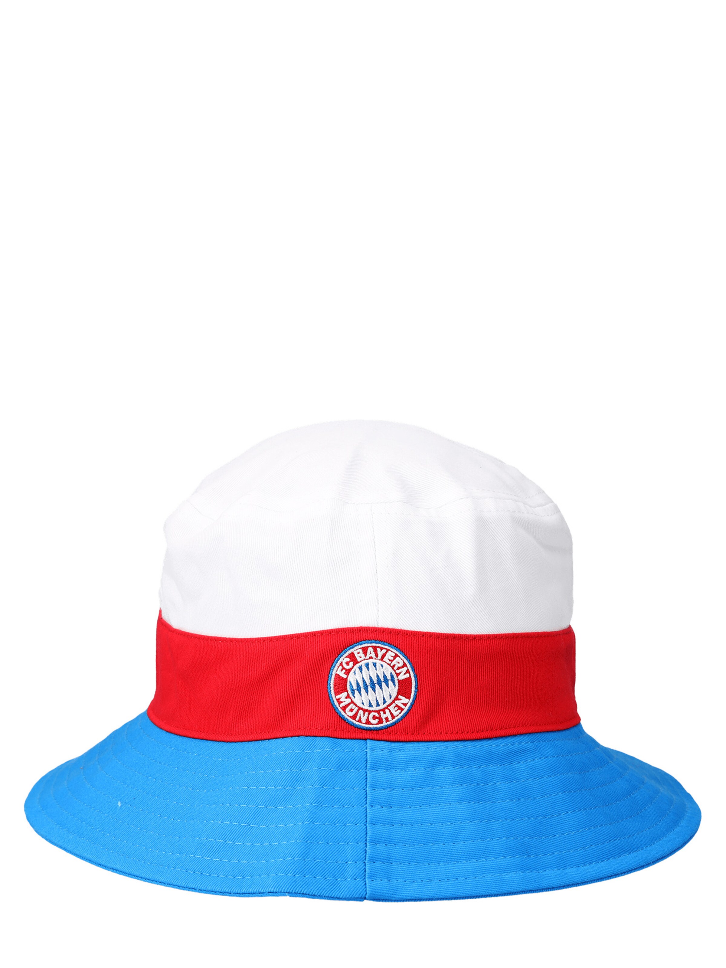 FC BAYERN MÜNCHEN Hut in azur / rot / weiß, Produktansicht