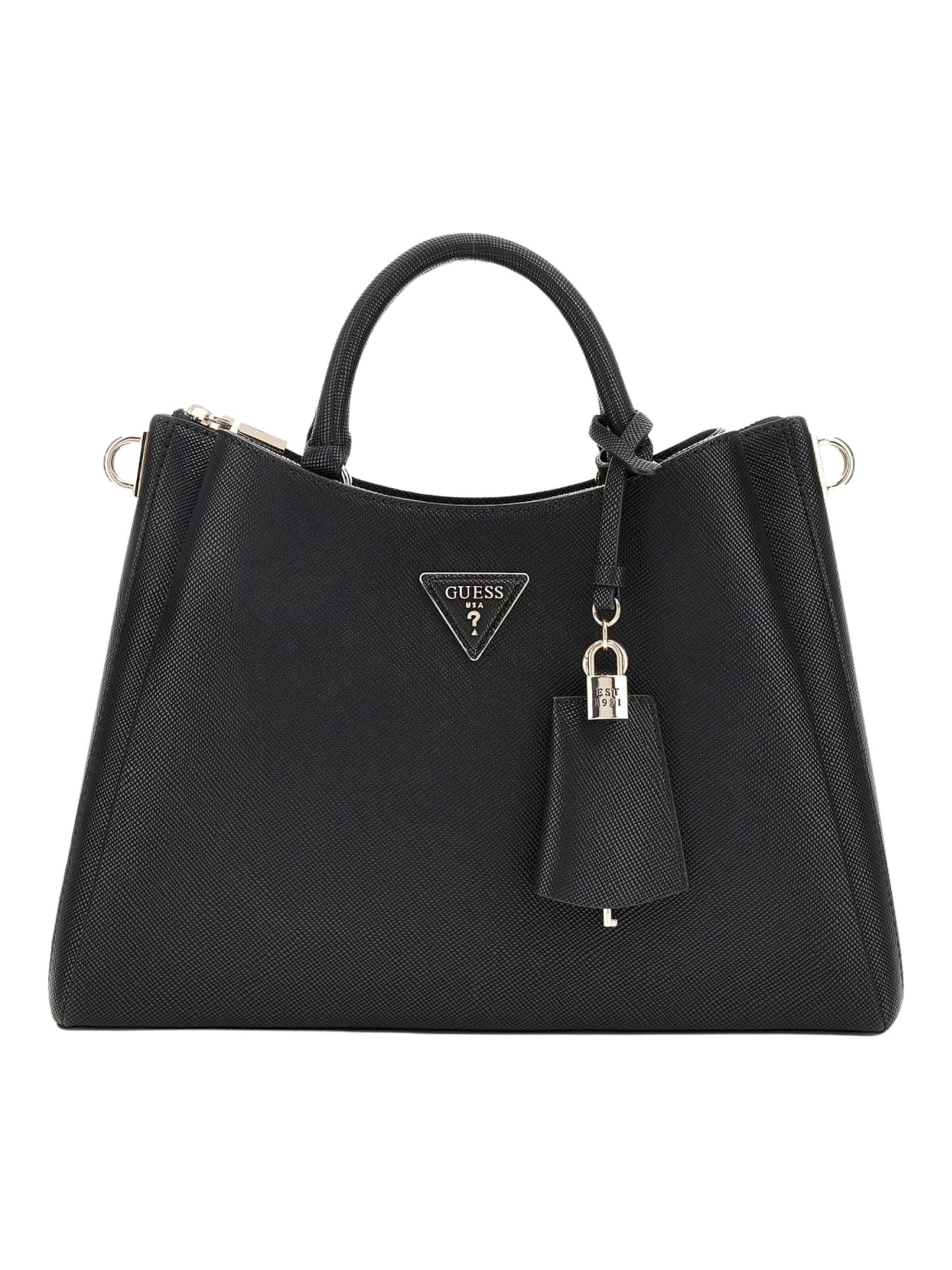 Borsa a mano 'HWEZG952306' di GUESS in nero: frontale